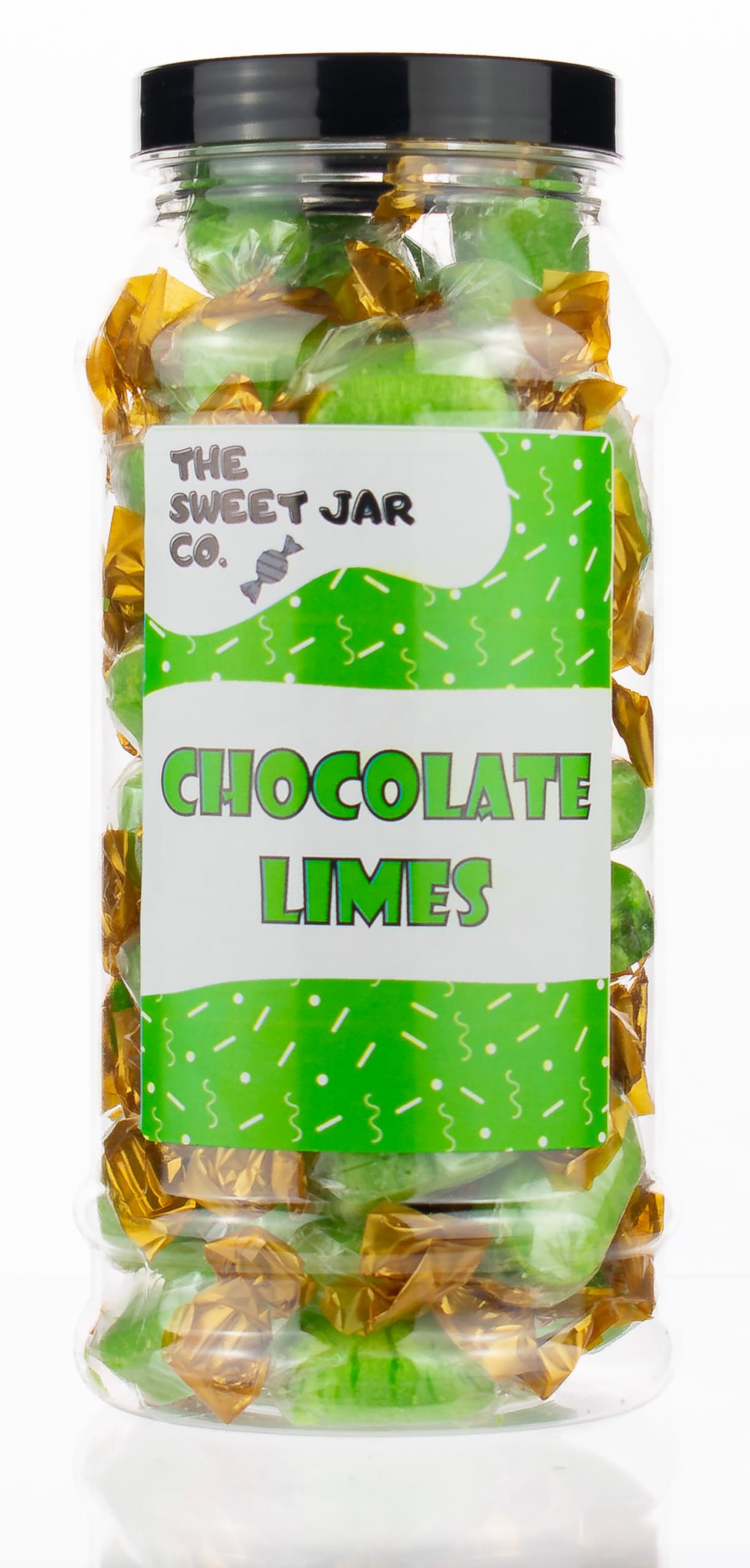 Chocolate Limes Boiled Sweets by The Sweet Jar Co. - Retro Candy 445g