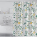 Tennove Lemon Shower Curtain | 200x200cm Waterproof Polyester Fabric