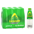 Lucozade Energy Apple Sparkling Drink – 12 x 500ml Bulk Bottles