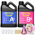 32oz Crystal Clear Epoxy Resin Kit – Non-Toxic Casting Set