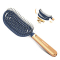 SHINLEA Vented Detangling Hair Brush – Spiral Speed Dry for Wet & Dry Hair