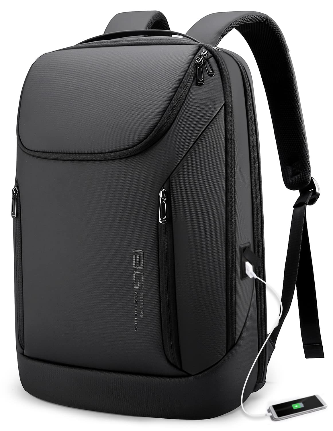 BANGE Business Smart Laptop Backpack | Waterproof USB Charging Bag