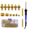 130PCS Heat Set Insert Tool Kit with 60W Soldering Iron