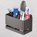 Oiieco Aluminum Electric Toothbrush Holder | Wall Mounted Razor Rack - Black