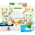 UHAPEER Air Dry Clay Pottery Kit for Adults – DIY Painting & Tool Set