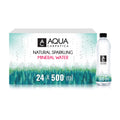 AQUA Carpatica Natural Sparkling Mineral Water – 500ml x 24 Pack