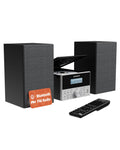 Oakcastle HIFI150 Bluetooth CD Player – 20W Wooden HiFi System with FM