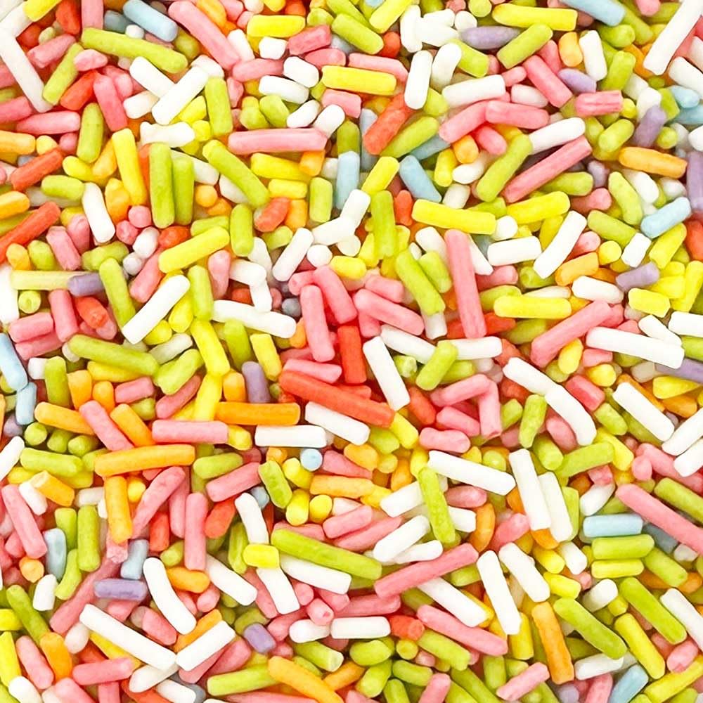 Twist Ingredients Multicoloured Cake Sprinkles – 1kg Edible Strands