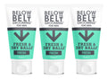 Below The Belt Fresh and Dry Balls Deodorant - 3x75ml Anti-Chafing Cream
