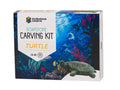 Studiostone DIY Soapstone Turtle Carving Kit – Natural Stone Sculpture