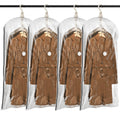 TAILI Hanging Vacuum Storage Bags, Vacuum Storage Bags for Coats, 4 Jumbo