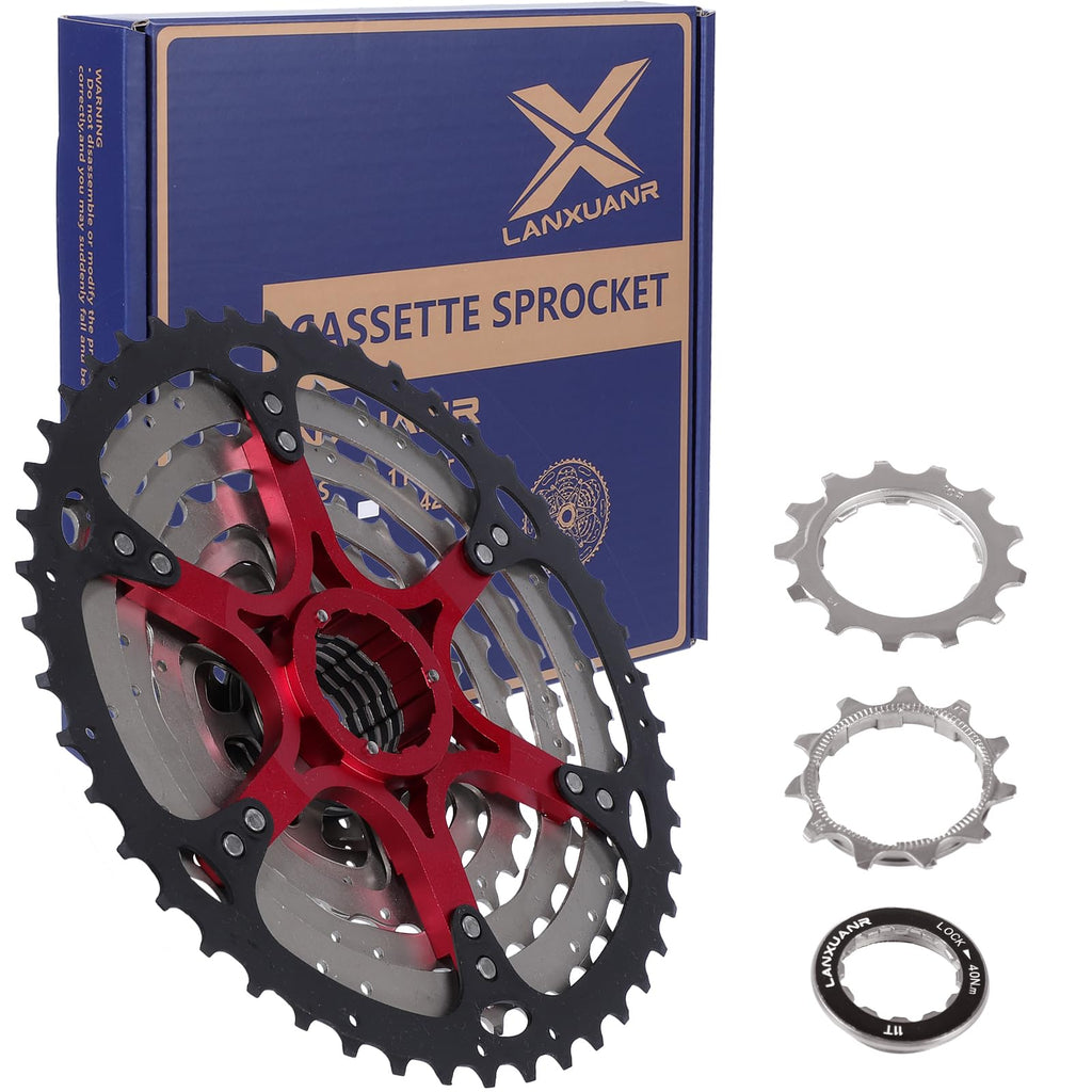 LanXuanr 8 Speed Mountain & Road Bike Cassette – 11-46T Wide Ratio