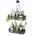 HapiRm 2-Tier Shower Caddy – Rust-Resistant Stainless Steel Bathroom Organiser