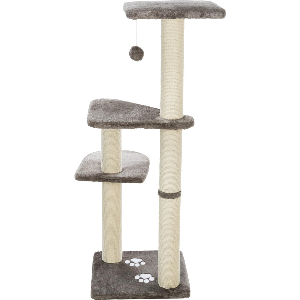 Trixie Altea Cat Scratching Post - 117cm Sisal & Plush - Platinum Grey