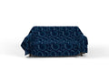Italian Bed Linen Vortex Printed Maxi Cover - 170 x 280 cm Cotton Throw