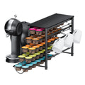 Jolof Store 5-Tier Dolce Gusto Coffee Pod Holder – 70 Capsule Metal Drawer