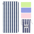Runmeihe Oversized Microfiber Beach Towel – Sand-Free & Quick-Dry, 63x32