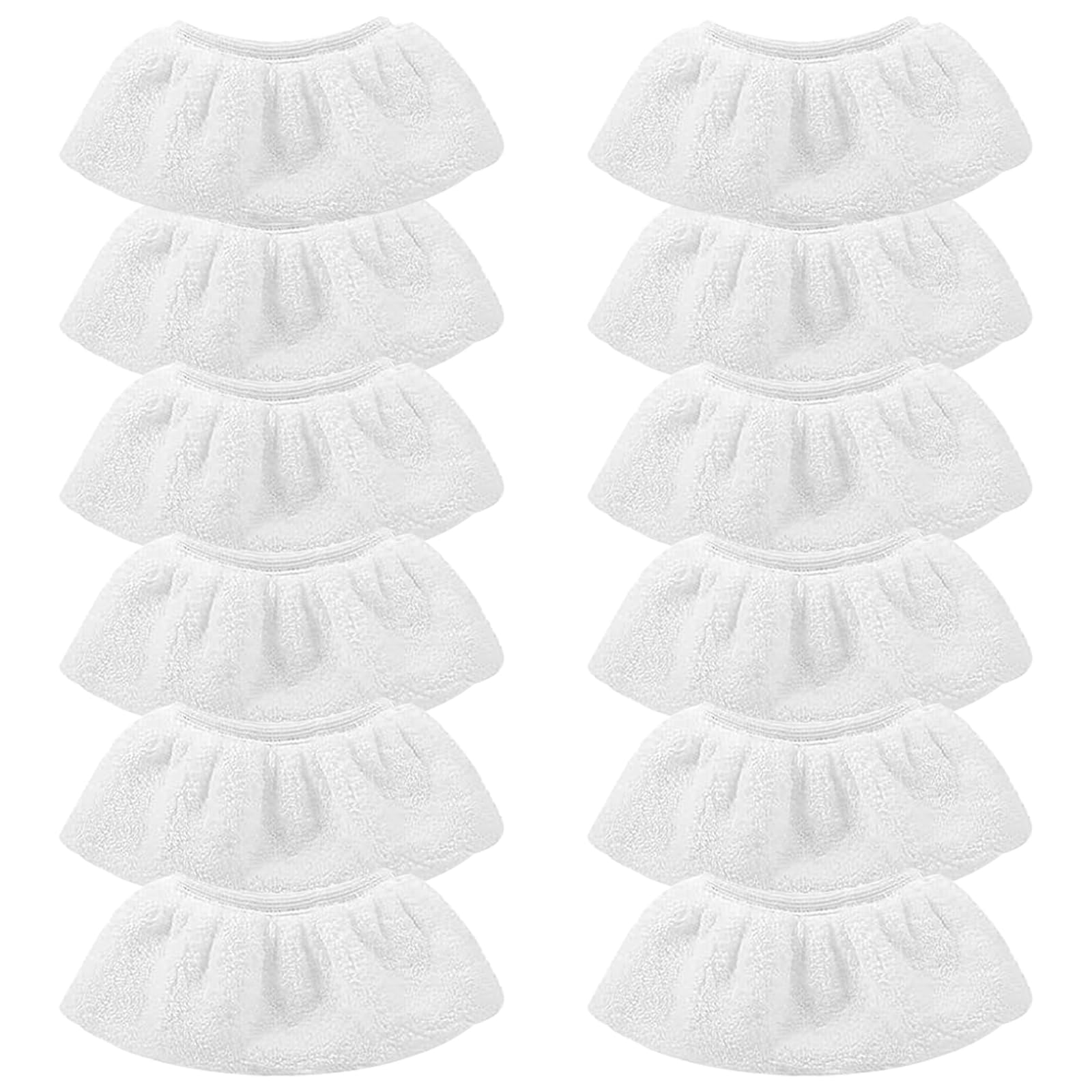 GAOHAN 12 Microfibre Steam Cleaning Cloths | Washable Replacement Pads