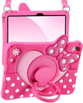 Kokaade iPad 11th/10th Gen Case - 3D Cartoon Silicone Cover with Stand