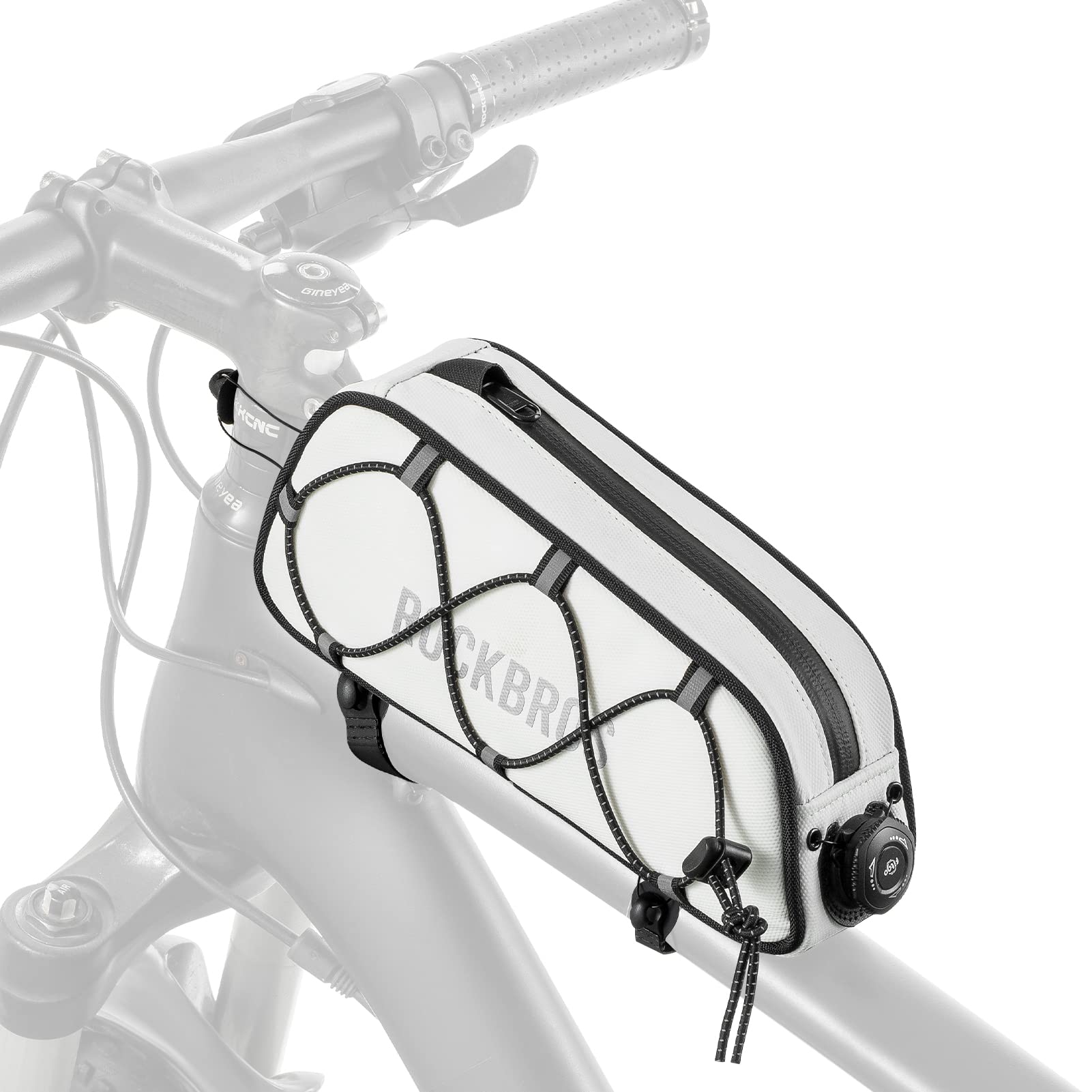ROCKBROS Waterproof Bicycle Top Tube Frame Bag – 0.7L MTB & Road Bike