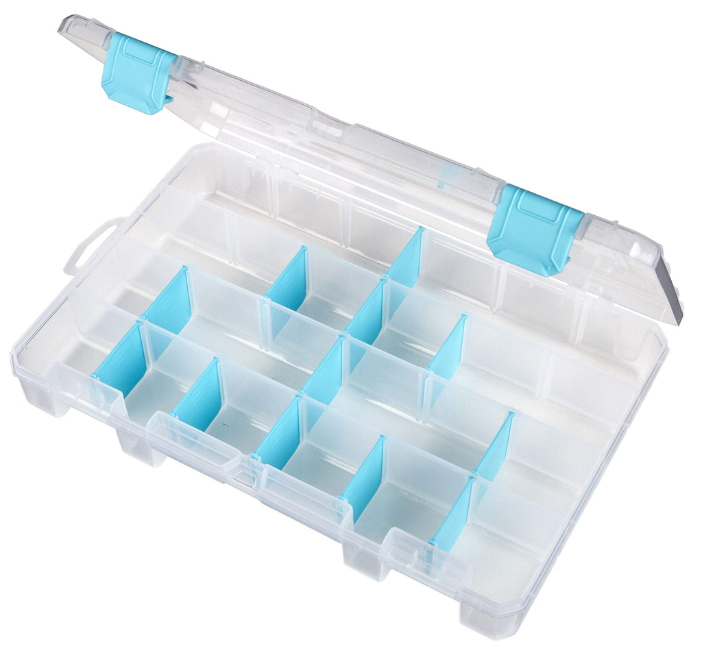 ArtBin 6847AG ZERUST Anti-Tarnish Box, 4 Compartment, Medium 10.75" x 7.375" - image 5