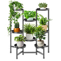 KHayRovies 8-Tier Metal Plant Stand | Adjustable Tall Corner Flower Shelf