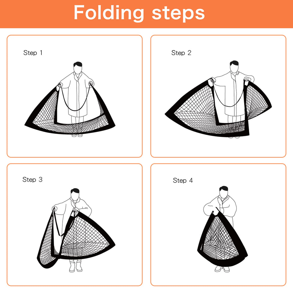 Display4top Set of 2 Pop-up Football Goals – Foldable Kids Soccer Nets