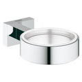 GROHE Essentials Cube Soap Dish Holder – Chrome Wall Mounted Bracket