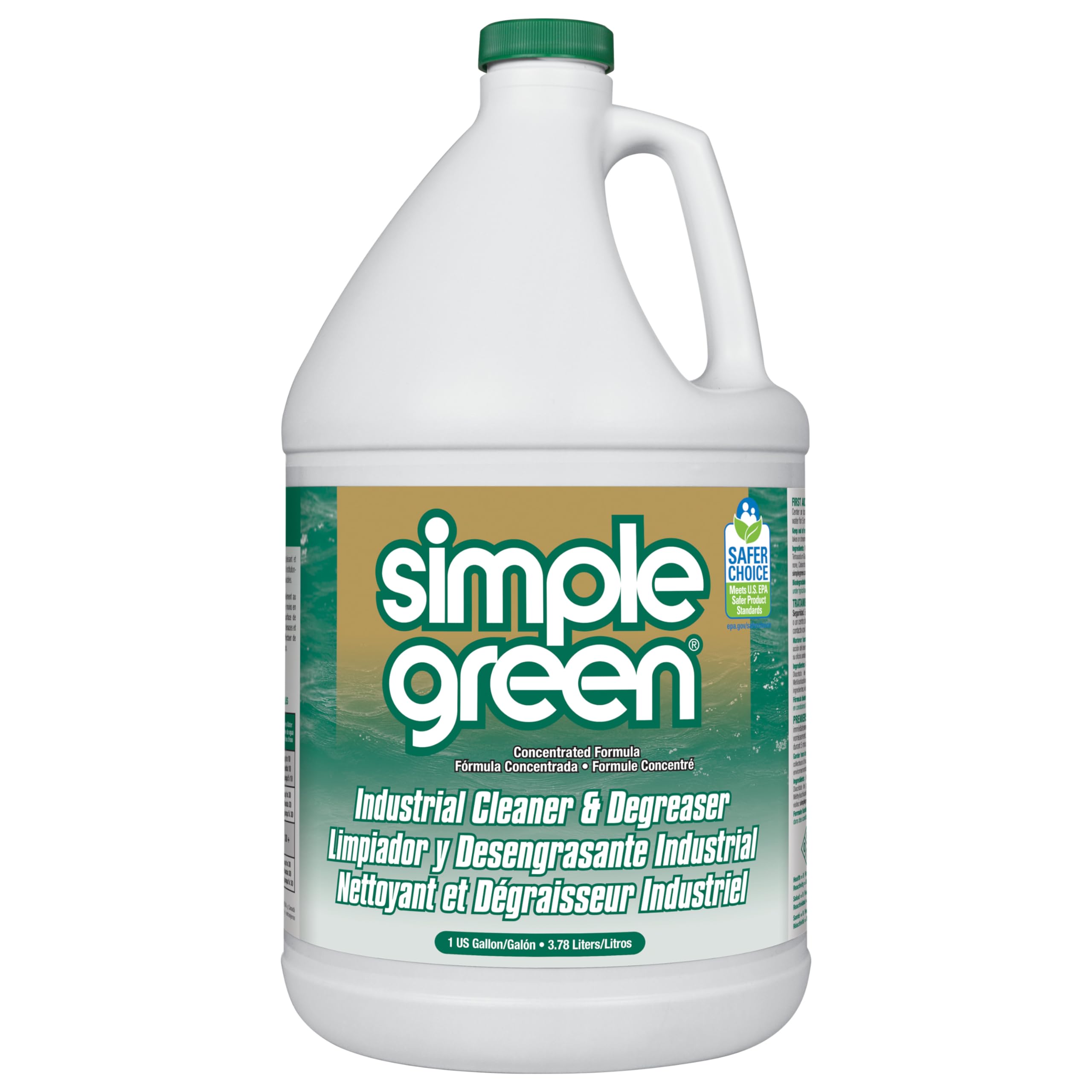 Simple Green Heavy Duty Cleaner Degreaser | Concentrated Solution (1 gal)
