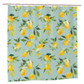 Newhomestyle Lemon Shower Curtain | Waterproof Polyester Fruit Bath Decor