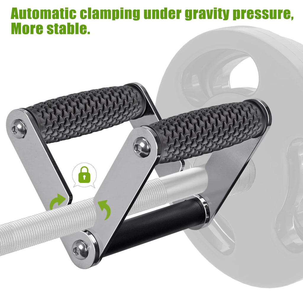 SELEWARE V Bar Landmine Handle – Double D T-Row Attachment for Olympic Bars