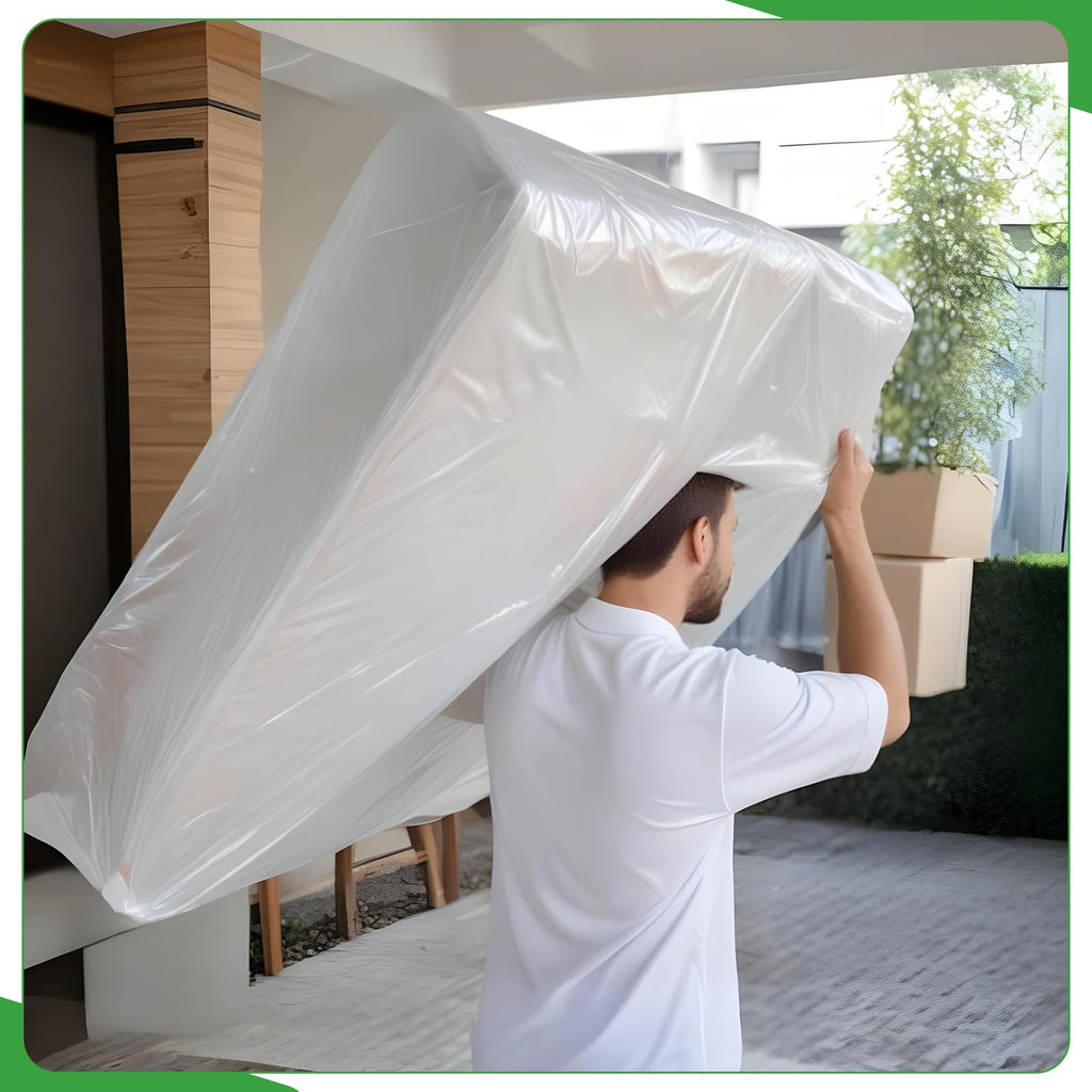 Dntorx Single Mattress Cover for Moving, Mattress Bags for Moving - image 2