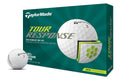TaylorMade Tour Response Golf Balls – 3-Piece Urethane, White (1 Dozen)