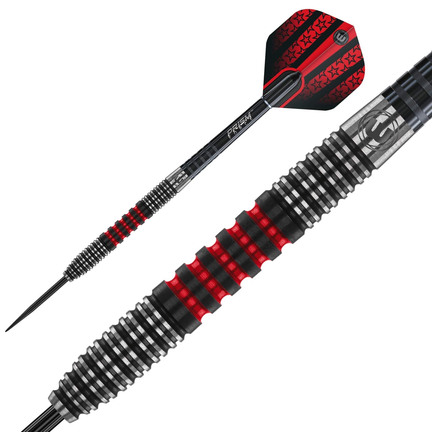 Winmau Joe Cullen Steel Tip Darts – 23g 90% Tungsten with Prism Shafts