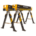 Roughneck Colt 600E Heavy Duty Steel Sawhorse - Adjustable Pair