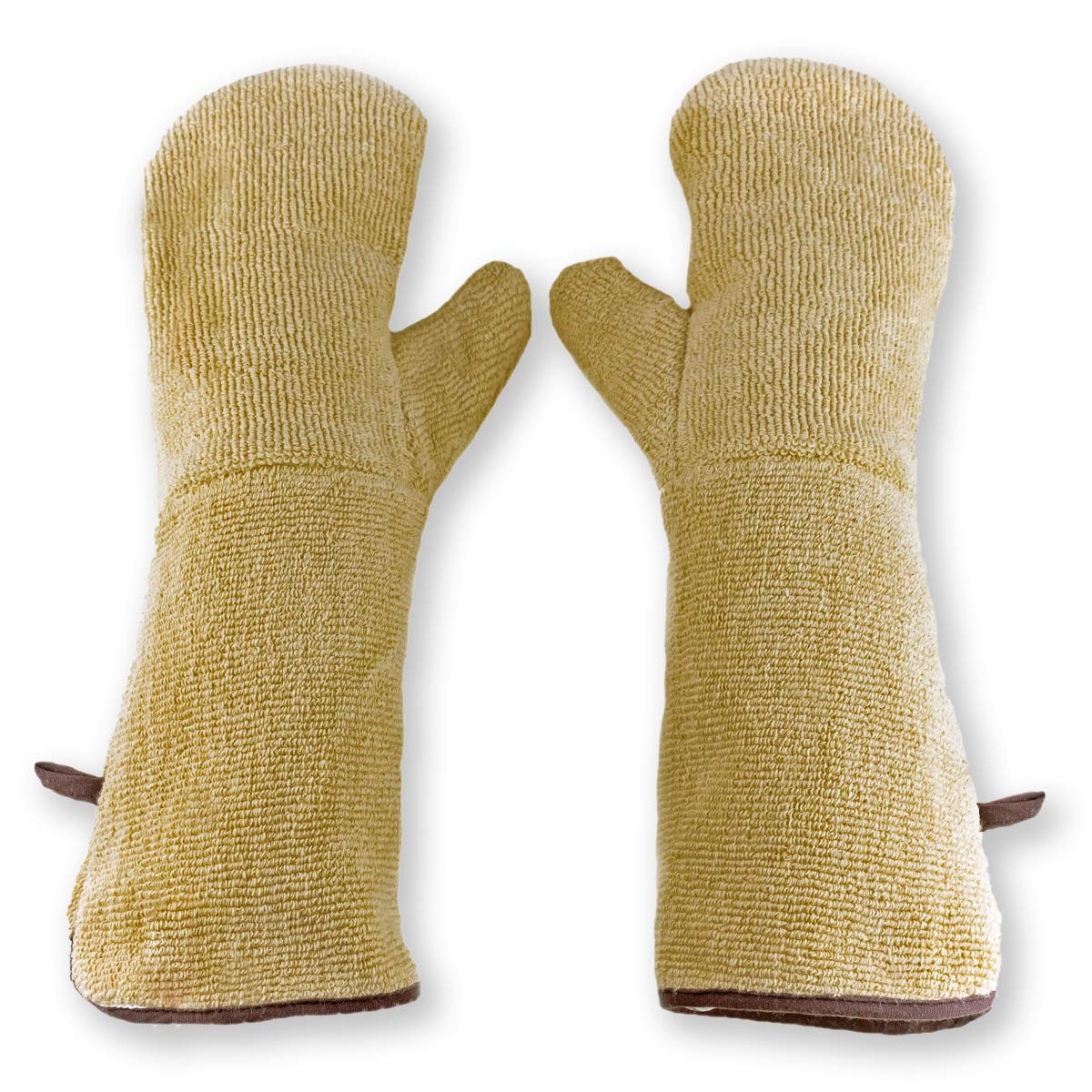 Goldman Service Heat Resistant Oven Gloves | 350°C Cotton BBQ Mitts