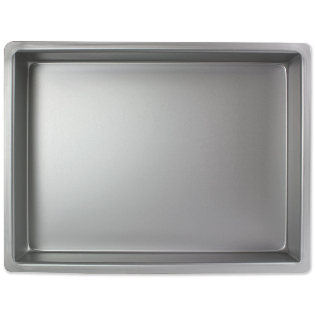 PME Aluminium Oblong Cake Pan – 12 x 18 x 3-Inch Deep Baking Tin