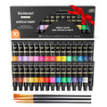 Shuttle Art Acrylic Paint Set | 30 Vibrant 12ml Tubes for Kids & Adults