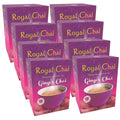 Royal Chai Ginger Instant Indian Tea – Sweetened Premix (8 Pack x 220g)