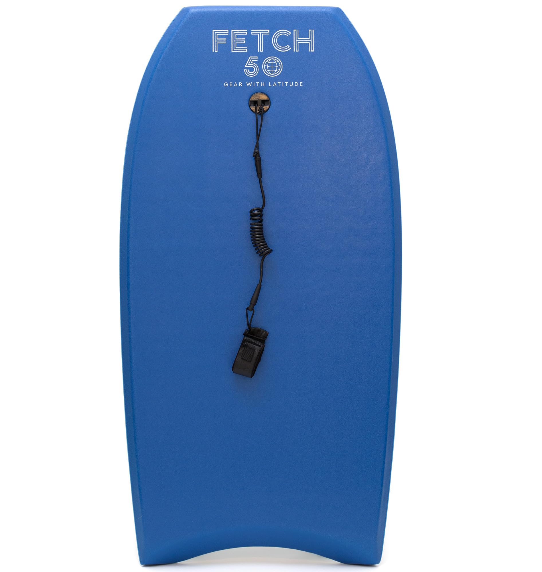 Fetch 50 Performance Bodyboard with Stringer and Coiled Leash – 44 Inch