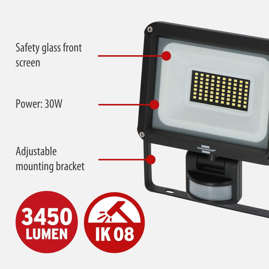 Brennenstuhl JARO 4060 P LED Outdoor Floodlight with Motion Sensor