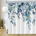Eucalyptus Shower Curtain – Waterproof Floral Polyester