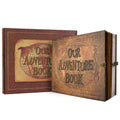 Jolof Store Our Adventure Scrapbook – 180 Page Vintage DIY Photo Album