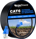 MutecPower 20m Outdoor CAT6 Ethernet Cable – Waterproof Direct Burial