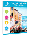 Makkas A3 Watercolour Paper Pad | 300gsm Cold Pressed Cotton Blend