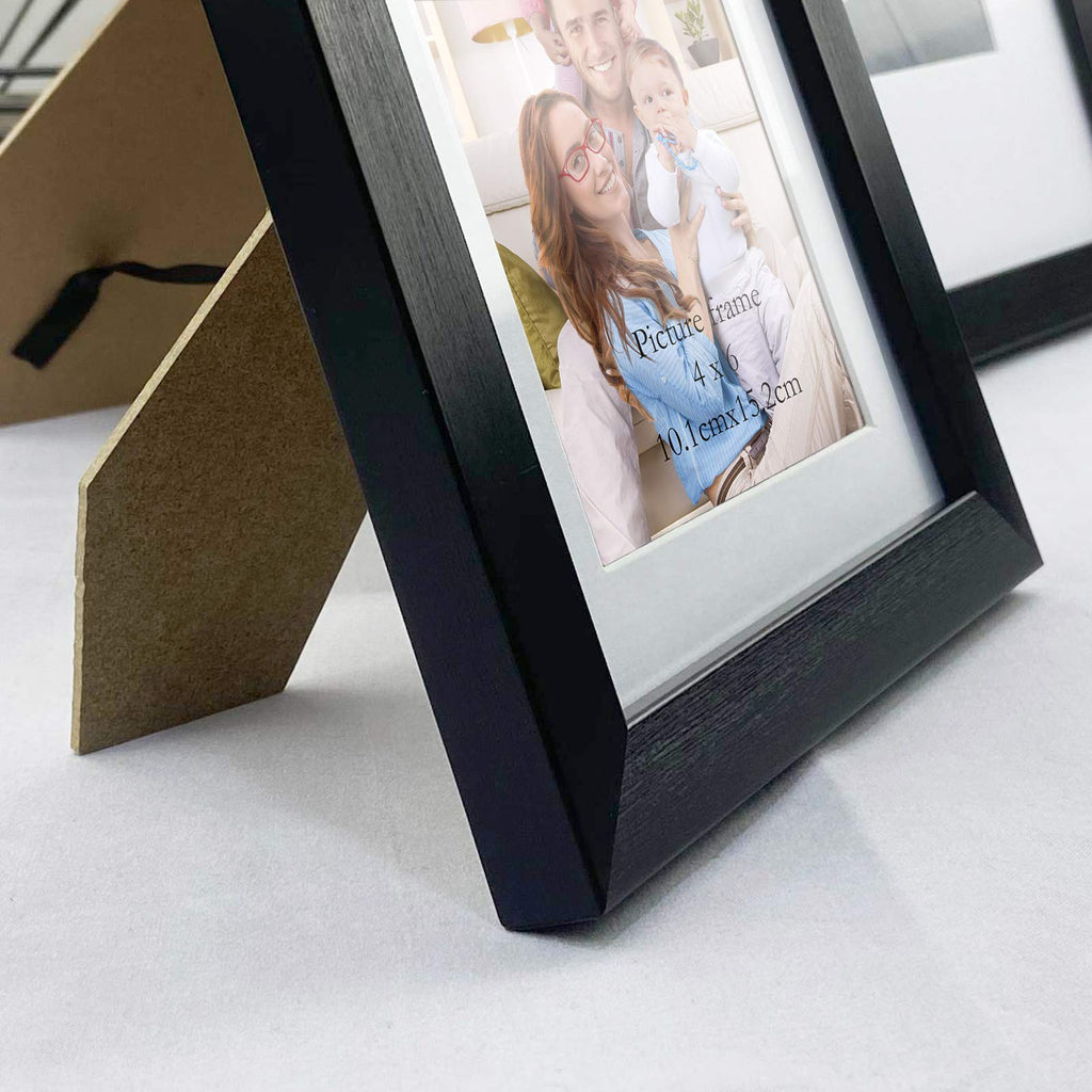 Giftgarden Black Gallery Wall Picture Frame Set | 10 Pack Matted Frames