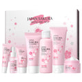 LAIKOU Sakura Skincare Set | 7-Piece Hydrating Travel Kit for Women