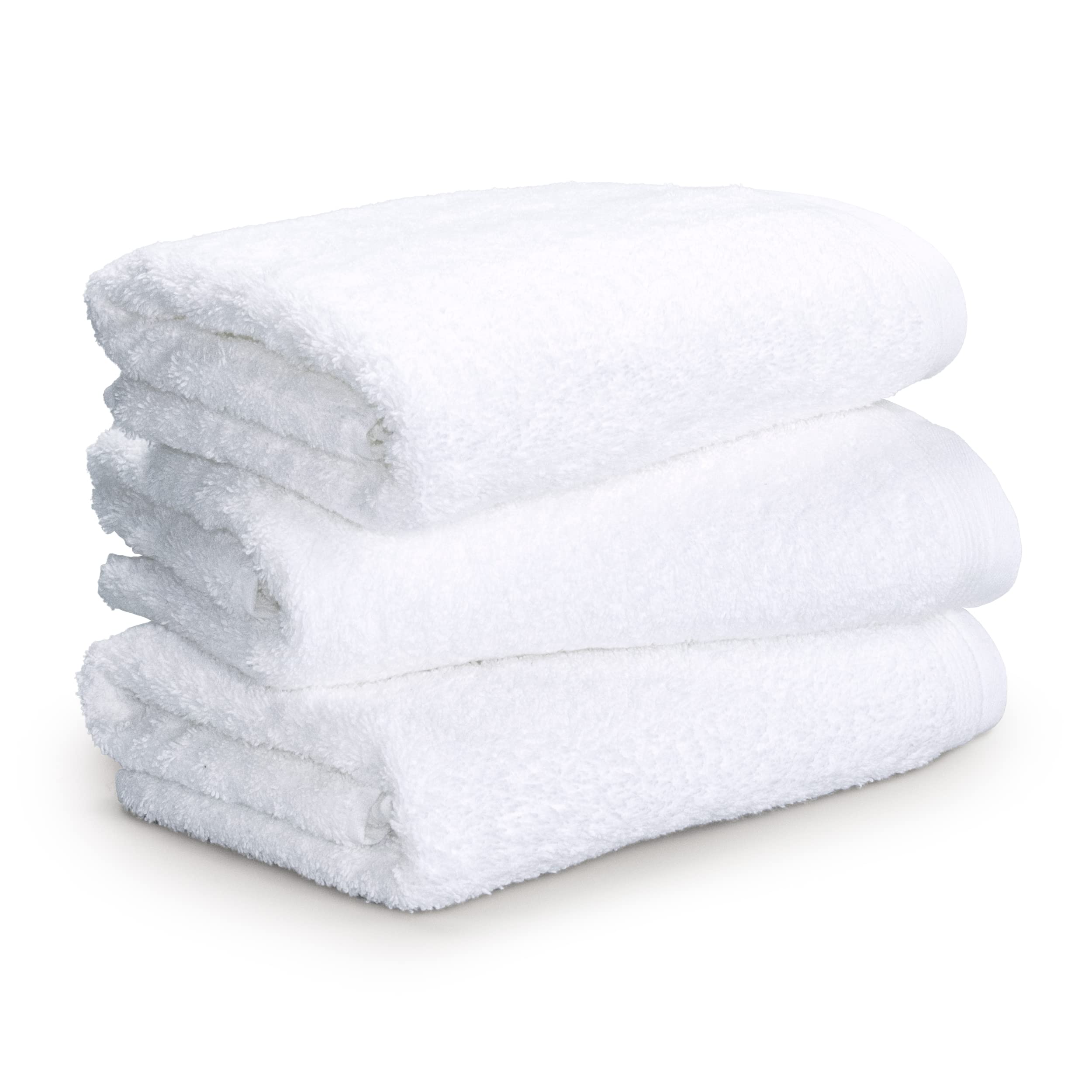 möve Superwuschel Hand Towel Set | 100% Premium Cotton | Snow, 3-Pack