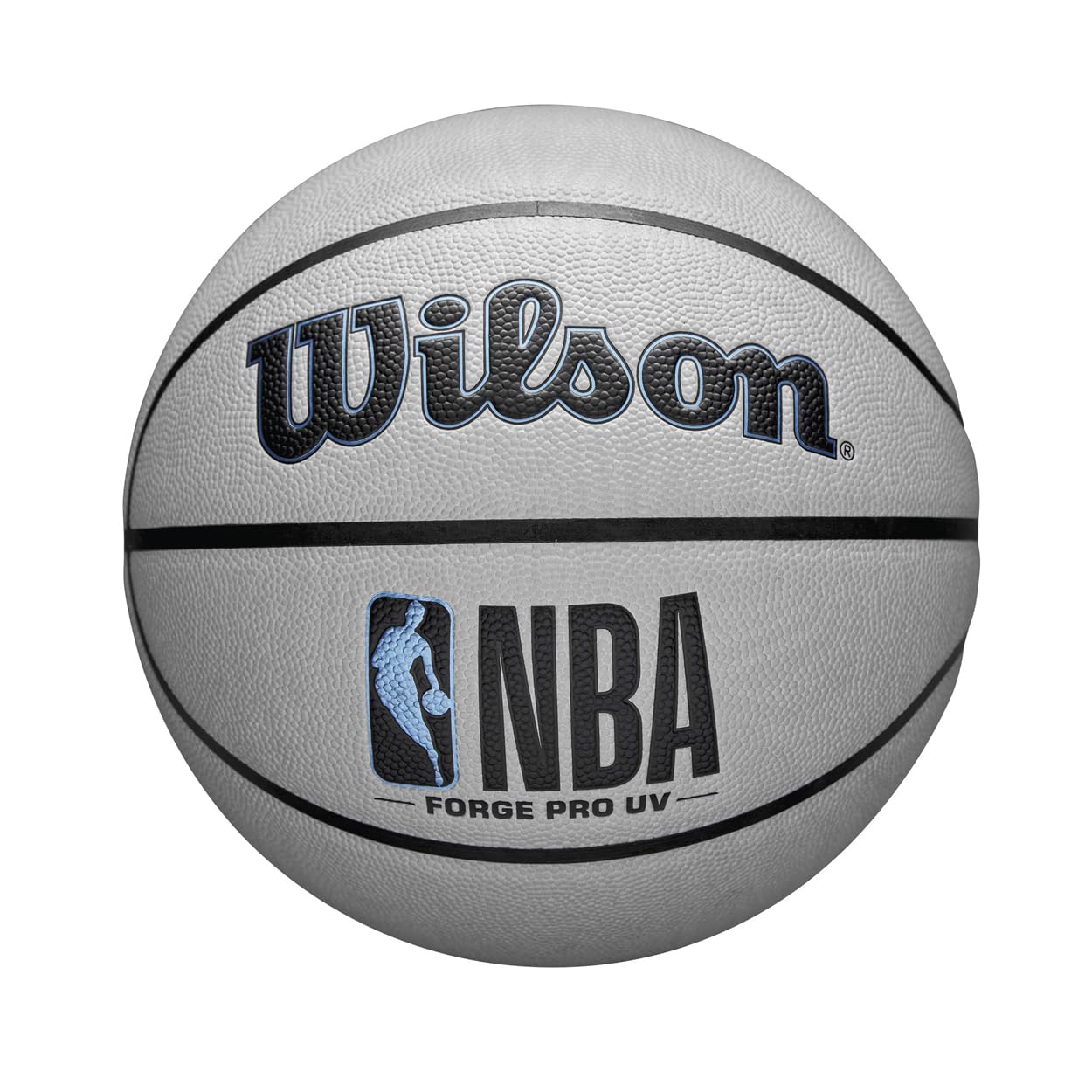 Wilson NBA Forge Pro UV Basketball – Size 7 Indoor/Outdoor Sand