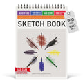 Beechmore Books 9x12 Sketchbook – 140 GSM Acid-Free Drawing Pad
